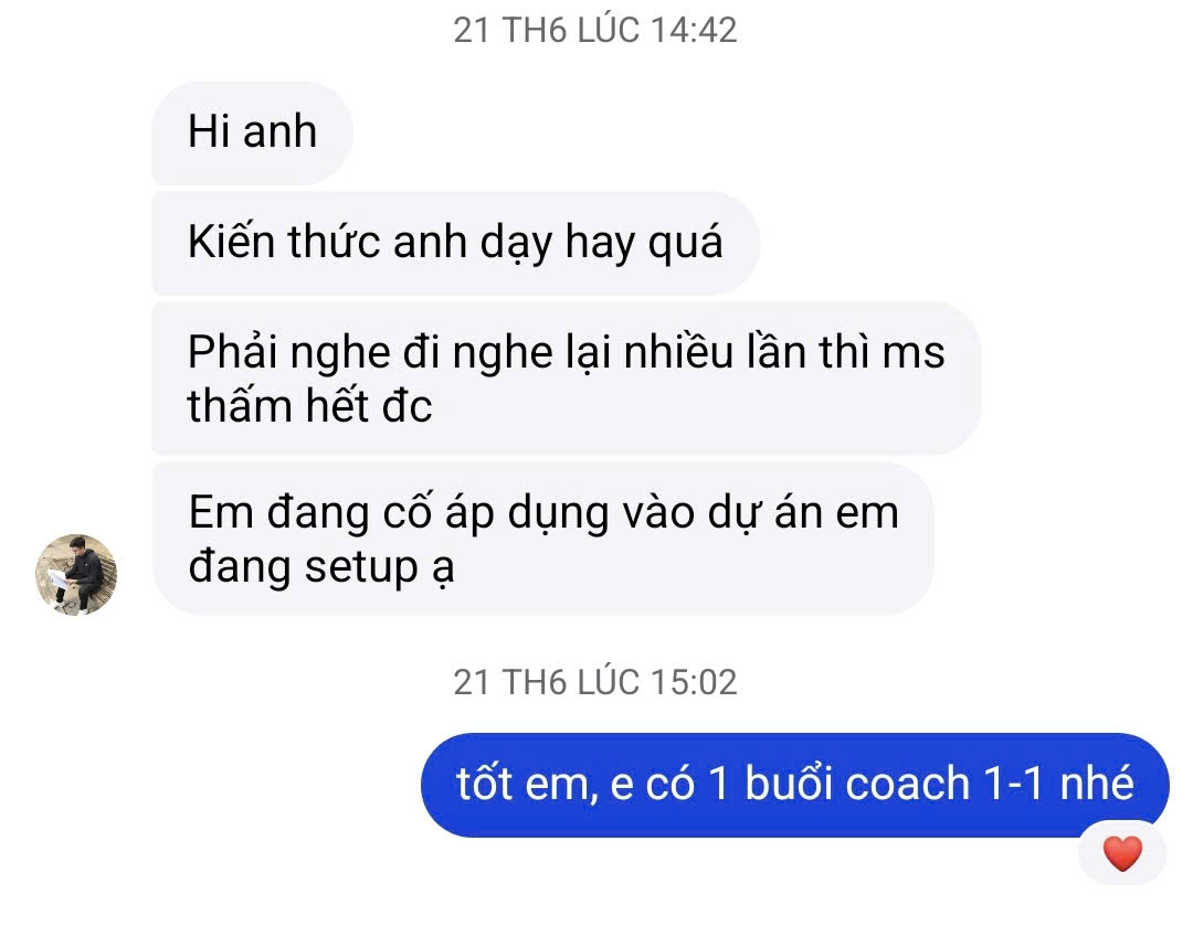 Tin nhắn của Thanh Tùng